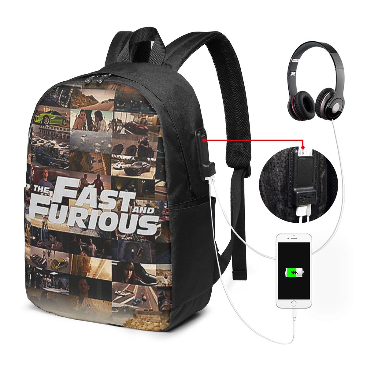 Books - Рюкзак Fast And Furious Legends Tribute,