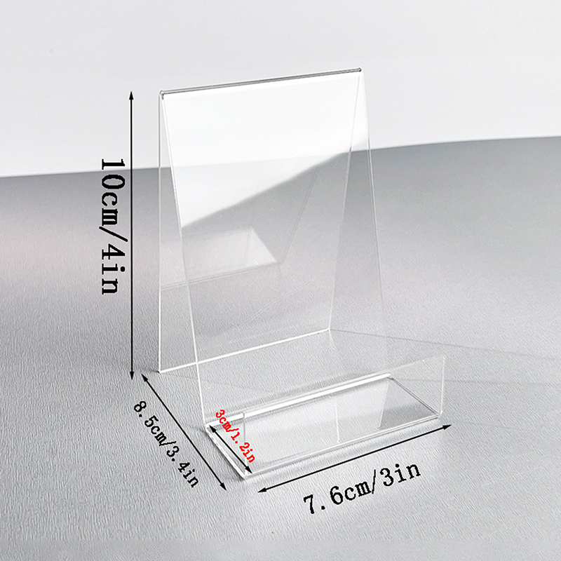 Clear Acrylic Book Stand Holder - Подставка для книг из акрила, держатель