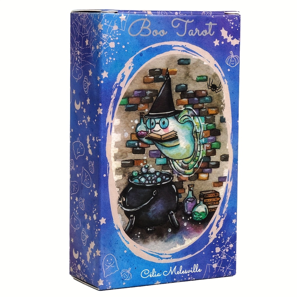 Tarot Deck With Guidebook - Колода Таро Boo Ghosts Карта чтения