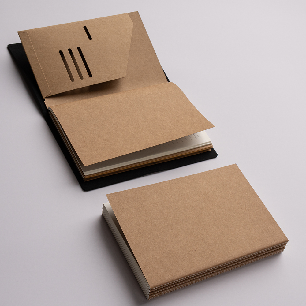 Сменные вставки формата А5/ста – обзор и цена Vintage Leather Journal Notebook