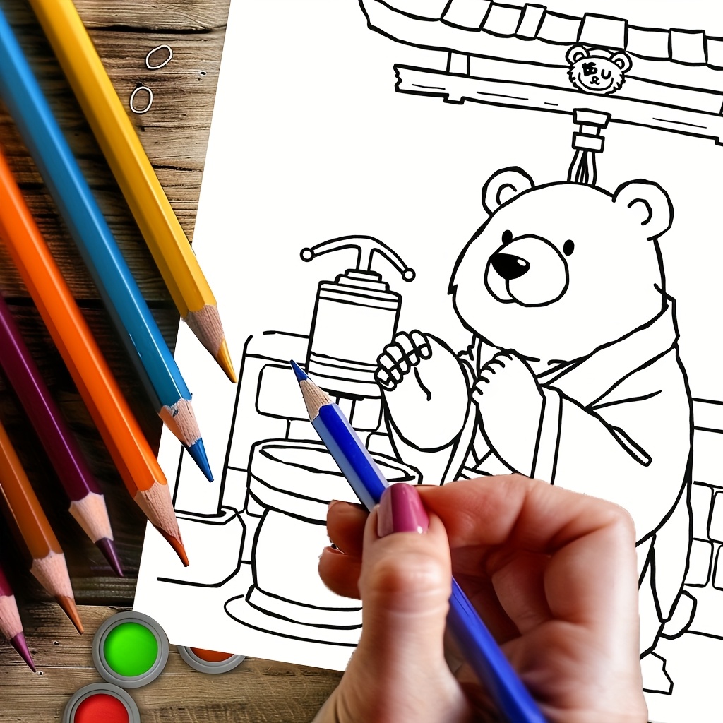 28-страничная книжка-раскраска – обзор и цена Adult Coloring Book Stress Relief