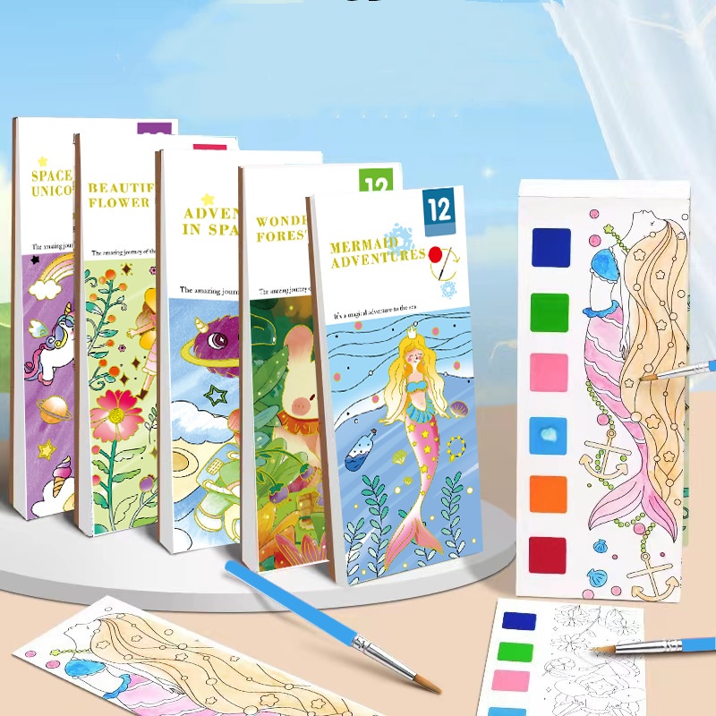 Bview Art Magic Water-Activate – обзор и цена Reusable Water Magic Coloring Book