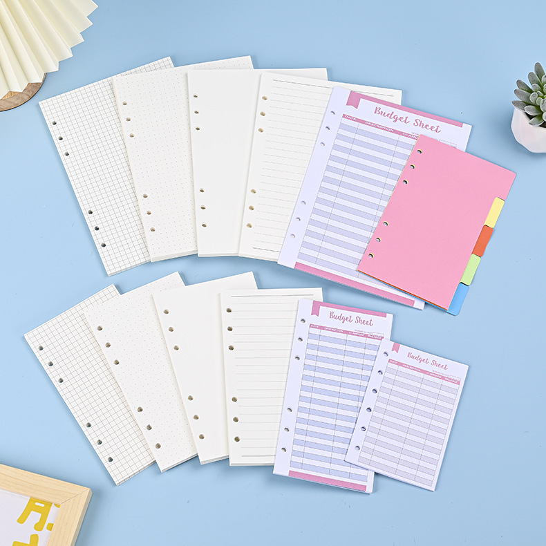 Сменные листы для блокнота A6  – обзор и цена A5 Spiral Dotted Grid Notebook