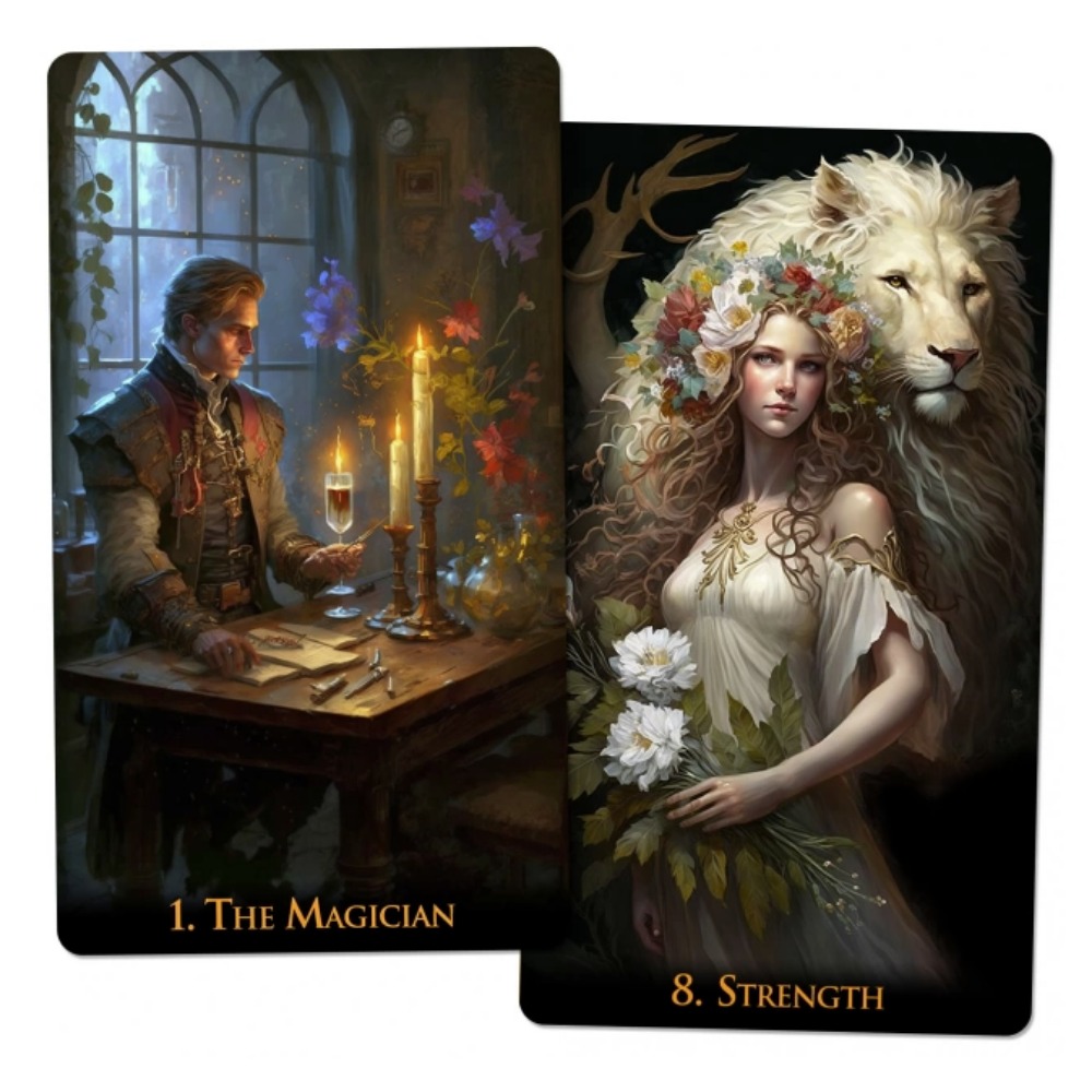 Колода Таро «Дивной мир» 12*7  – обзор и цена Tarot Deck With Guidebook
