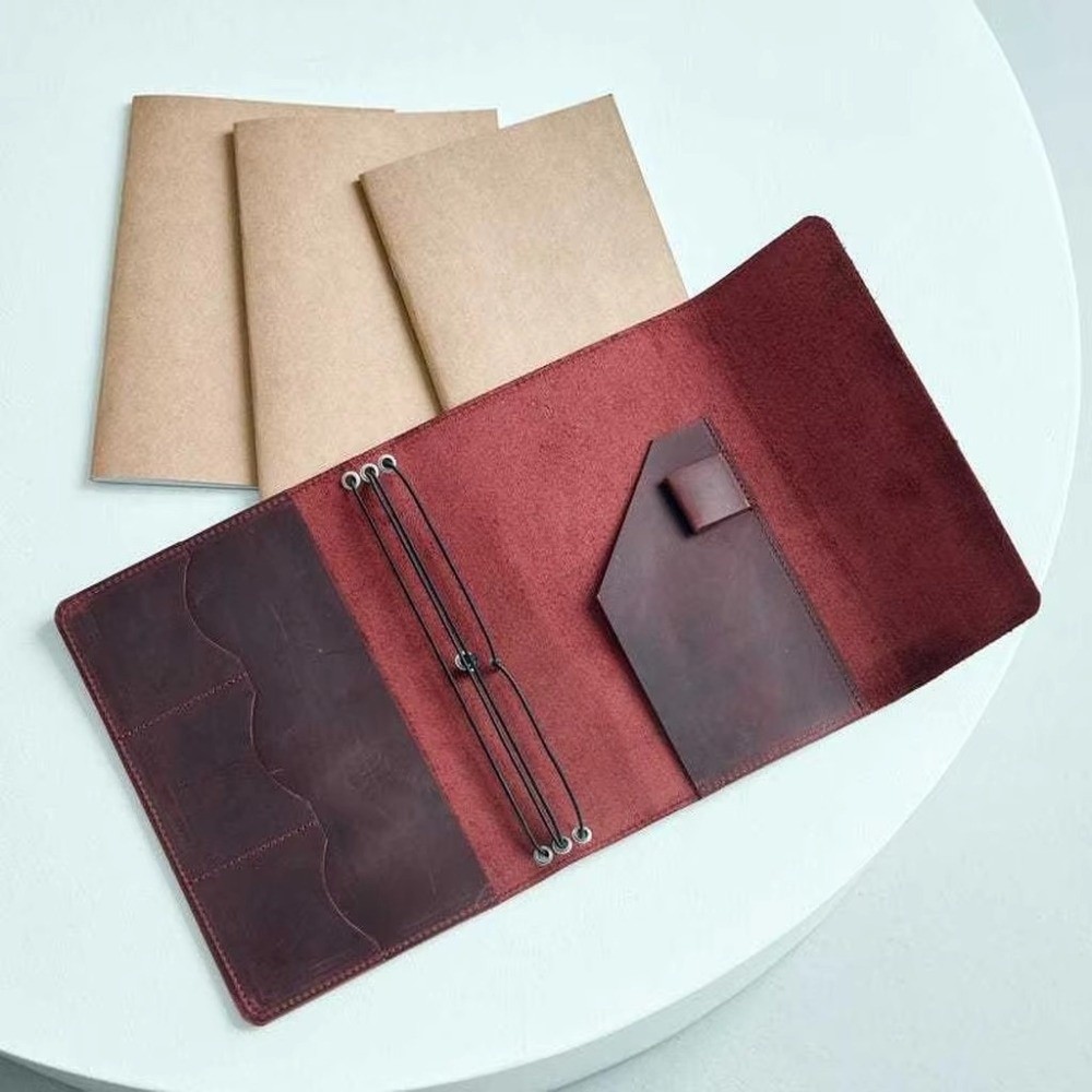 Винтажный органайзер для блокн – обзор и цена Vintage Leather Journal Notebook