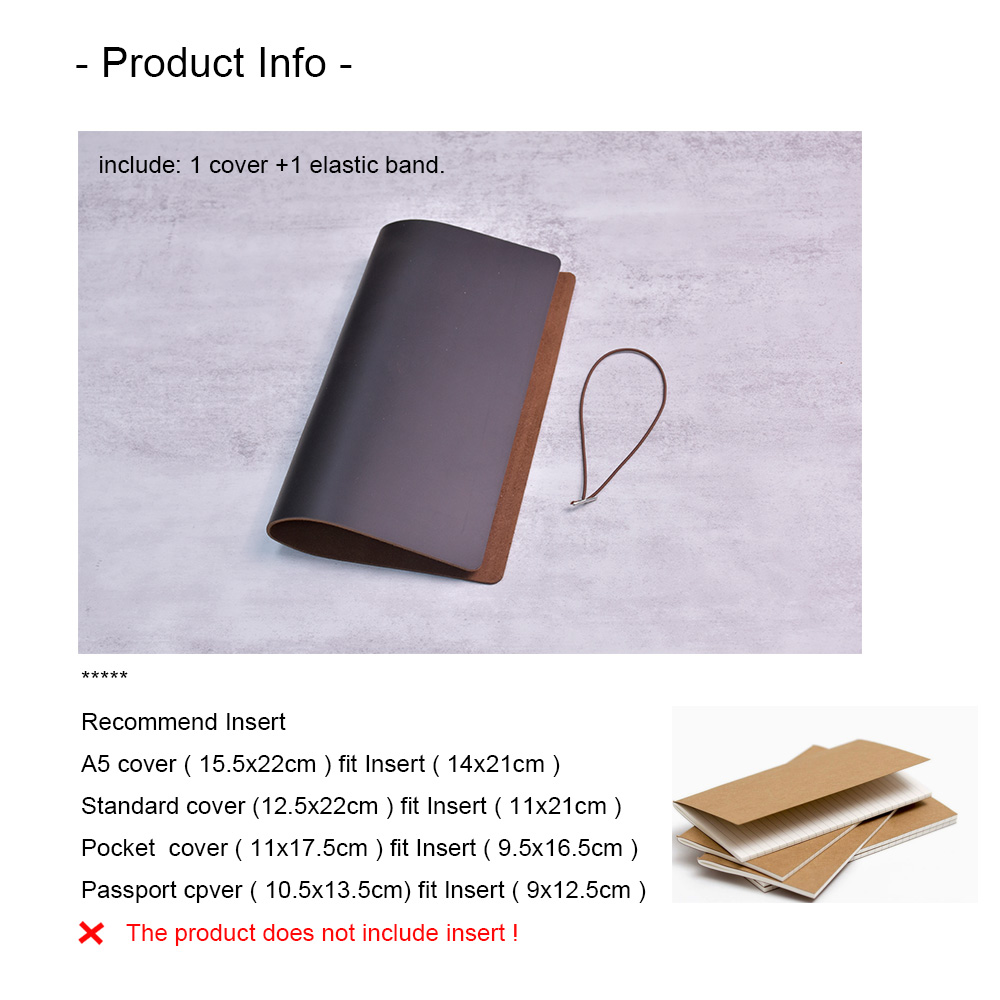 Обложка для ноутбука «сделай с – обзор и цена Vintage Leather Journal Notebook