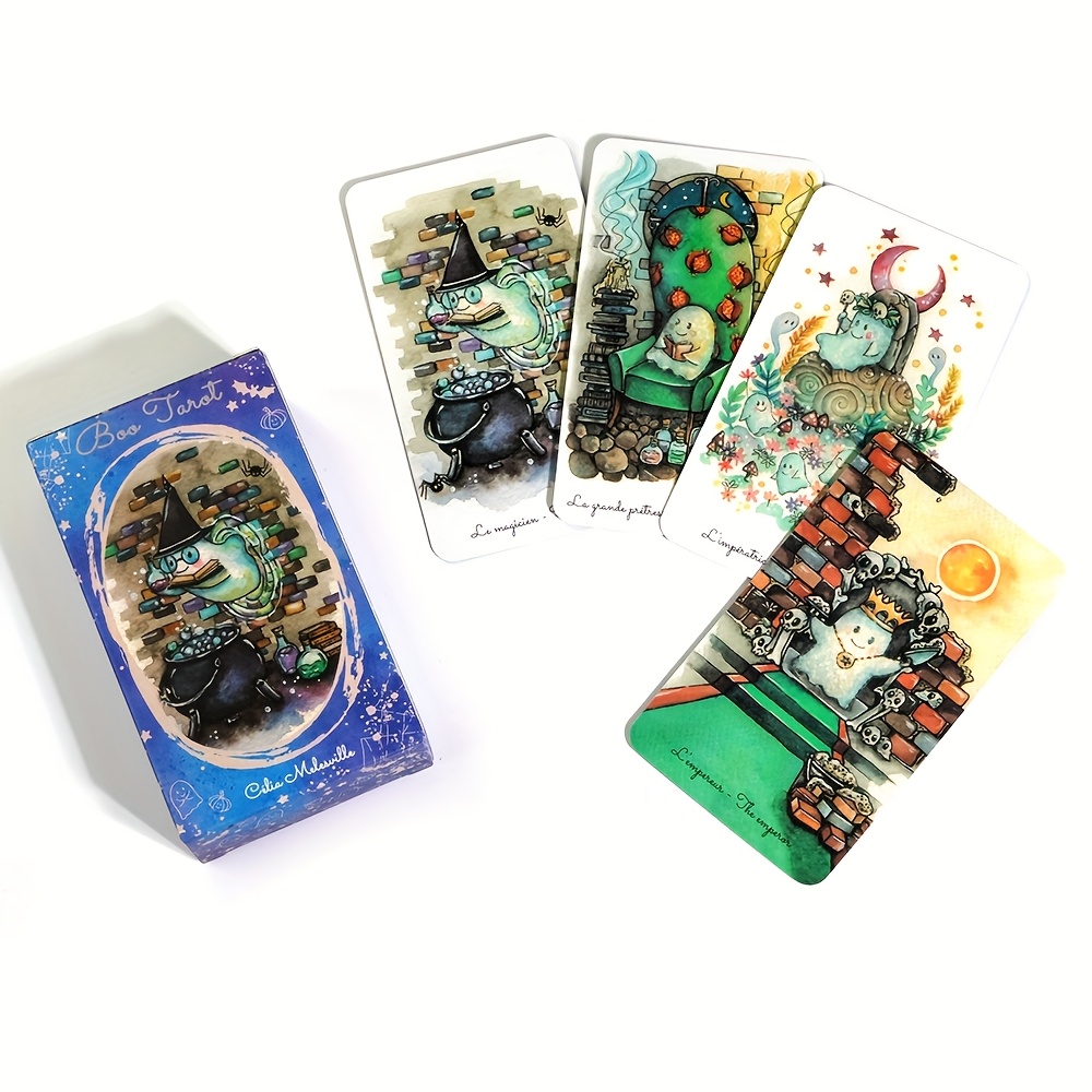 Колода Таро Boo Ghosts Карта ч – обзор и цена Tarot Deck With Guidebook